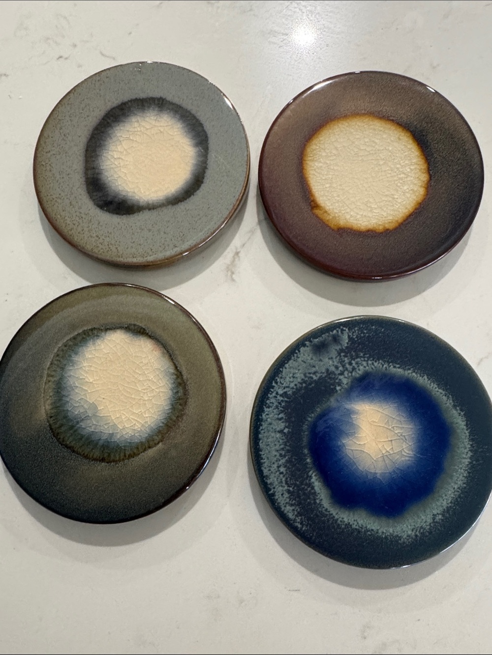 Geode coasters